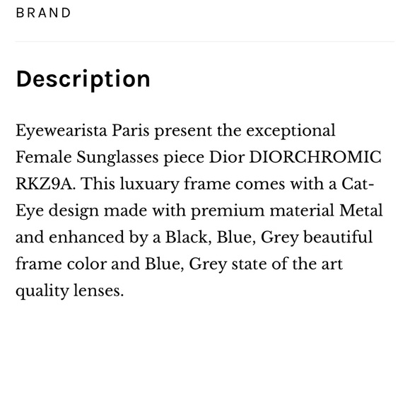 DIOR CHROMIC SUNGLASSES - Picture 15 of 16